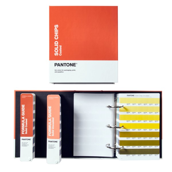 PANTONE® SOLID CHIPS Two-Book Set with PANTONE® PLUS SERIES FORMULA GUIDE SET